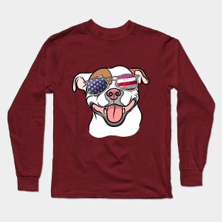 Cool Pitbull Terrier Long Sleeve T-Shirt